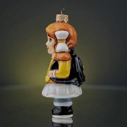 Ялинкова прикраса Різдвяні історії Школярка скло (4820001179804) - фото 2