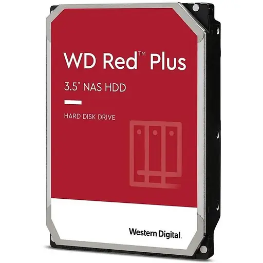 Жесткий диск Western Digital Red Plus 4.0TB SATA 256MB (WD40EFPX) - фото 2