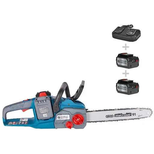 Акумуляторна ланцюгова пила Konner&Sohnen з АКБ та ЗП KS CS40V-14 set - фото 1