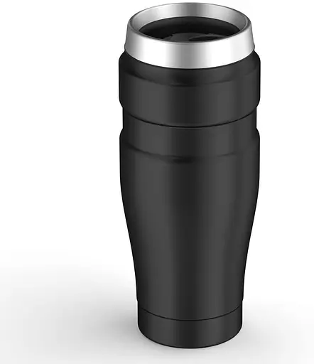 Термокружка без ручки Thermos 0.47 л Stainless King Travel Matt Black (160023) - фото 3