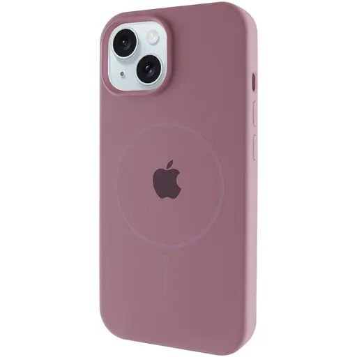 Чохол Epik Silicone Case Full Protective AA with MagSafe для Apple iPhone 15 Plus 6.7 Ліловий/Lilac Pride
