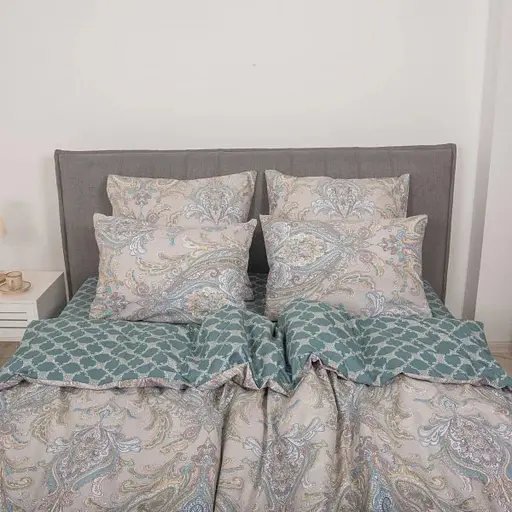 Комплект постільної білизни Viluta сімейний ранфорс 22203 100% бавовна - фото 2