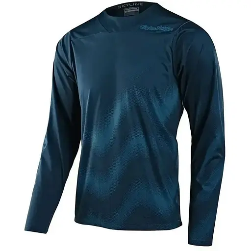 Велоджерси Troy Lee Designs Skyline LS Chill Jersey Waves L Slate Blue (1106-353607013)
