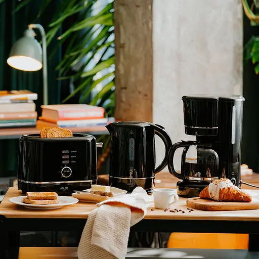 Тостер Adler AD 3224 black 850Вт/ 2 відділення/7 режимів підсмажування/розморожування/підігрів булок - фото 10