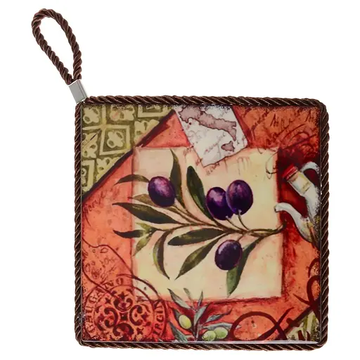 Подставка под горячее Limited Edition Olives квадратная 17х17 см (B160073)