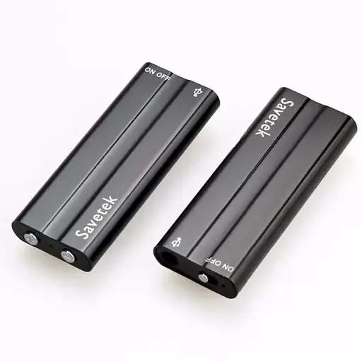 Міні диктофон з активацією голосом та записом за розкладом Savetek 500 PRO GS-R01 16 Гб пам'яті 18 годин роботи