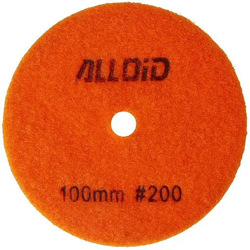 Круг алмазний Alloid Building Tools Hexagon шліфувальний на липучці 100 мм зерно 200 (DD-63388) - фото 1
