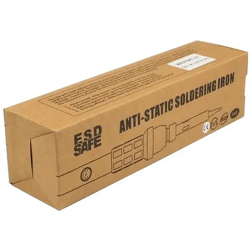 Паяльник WEP 947-III с подставкой, жалом 900M, выключателем, рег. t 220-480 гр C, индикатором работы (60W, 220V) - фото 5