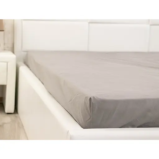 Простирадло Руно на резинці Dark Grey бязь 90х200 см (503.114У_Dark Grey) - фото 3