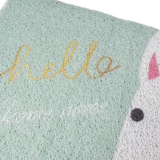 Килимок придверний декоративний 60х0 см м'ятний Yiwu HP-47-6M - фото 3