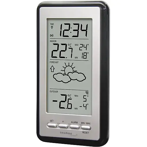 Метеостанция Technoline WS9130 Silver/Black (WS9130) - фото 1