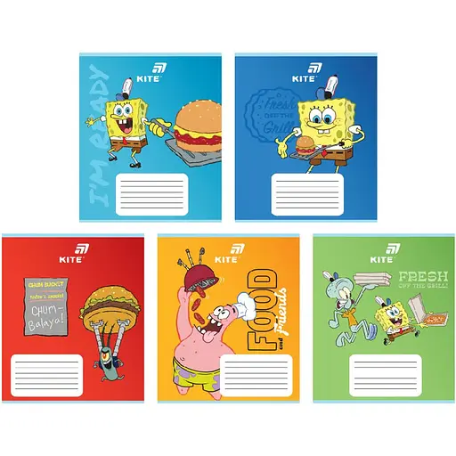 Набор тетрадей Kite SB в клетку 12 листов 25 шт. (SB26-232) - фото 1