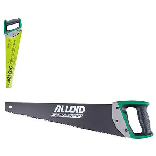 Ножівка Alloid по дереву тефлонове покриття 450 мм (WS-81645) - фото 1