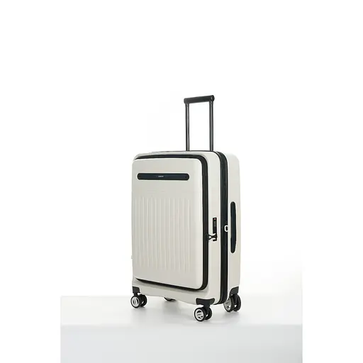 Валіза Bagland Velo М 72 л біла (00322024) - фото 2