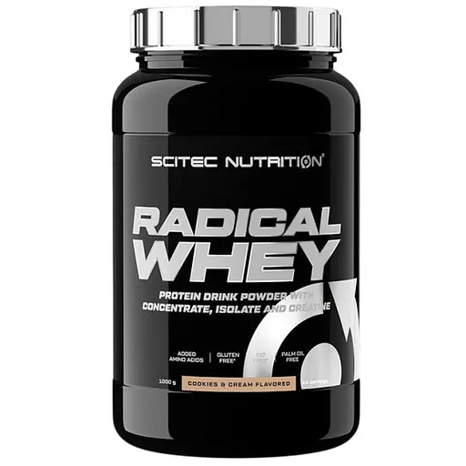 Протеин Scitec Nutrition Radical Whey cookies & cream 1 кг