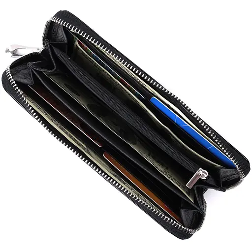 Жіночий шкіряний гаманець ST Leather 18х9х2 см acs0029396 - фото 8