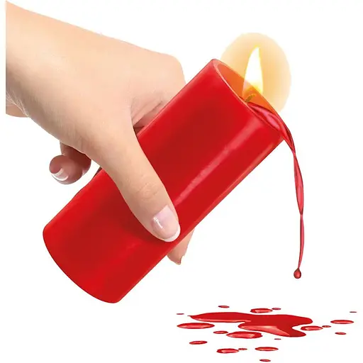 Низькотемпературна свічка Fetish Tentation SM, 10 см (червоний) - фото 3