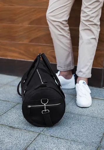 Шкіряна сумка Harper чорна Crazy Horse - фото 7