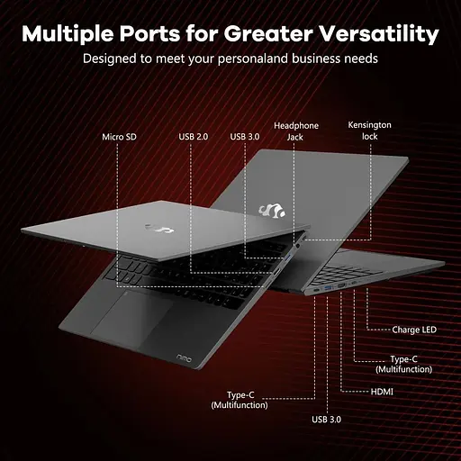 Ноутбук NIMO N153 R5 6600H/32GB/1TB Grey [137451] - фото 7