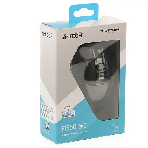 Миша A4Tech Fstyler FG50 Plus (Black) USB (FG50 Plus (Black)) - фото 12
