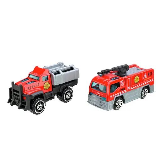 Дитячий трейлер з машинками PS006-2, 6 машинок - фото 6