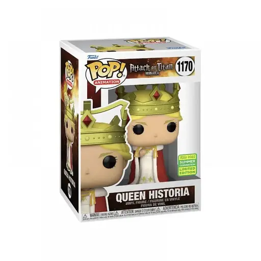 Фігурка Funko Pop Королева Хісторія Атака титанів Queen Attack on Titan 10 см AoT QH1170 - фото 3