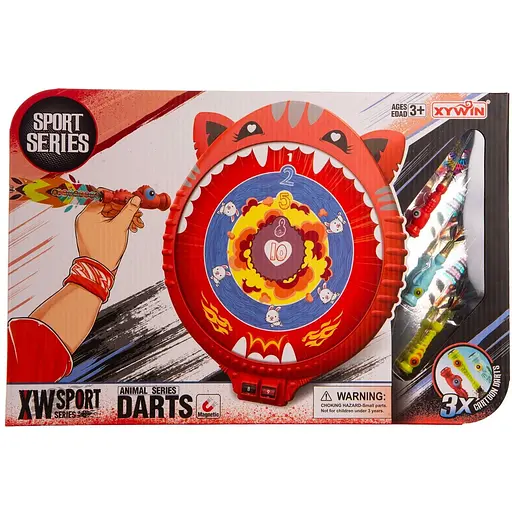Іграшковий набір DIY Toys Магнітний дартс Тигр (CJ-1515378) - фото 1
