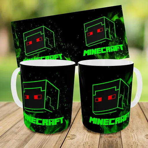 Набор: детская сумка-бананка+кружка Майнкрафт Крипер "Minecraft" 32х15см,бананка мальчику через плечо (00880) - фото 3