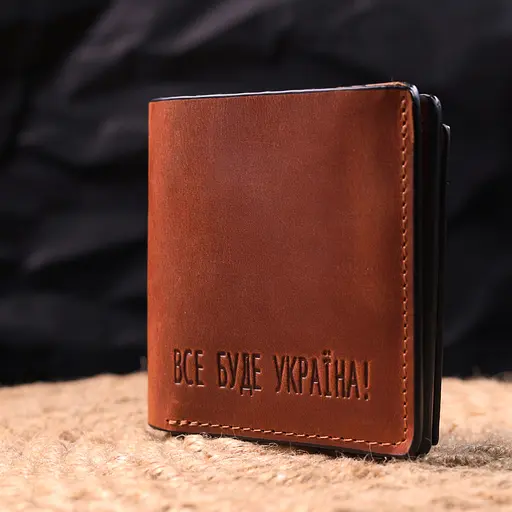 Чоловічий шкіряний гаманець Grande Pelle 9.5х10х1.5 см acs0024002 - фото 6