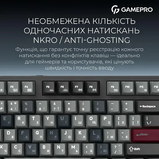Клавиатура GamePro Asgard Ragnar (MK285BK) - фото 13