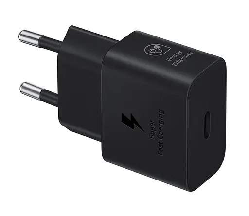 Зарядний пристрій Samsung 25W PD Black EP-T2510XBEGEU Чорний - фото 2