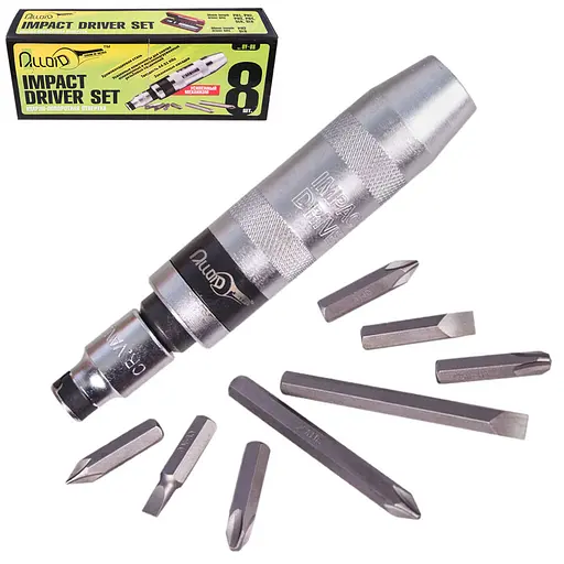 Набор викруток ударно-поворотних Alloid 8 шт. (ОУ-8Н/21998) - фото 2