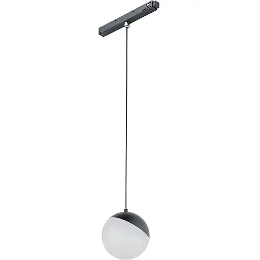 Магнітний трековий світильник Nowodvorski 10153 LVM Lid Led 1x8w 3000к 650Lm IP20 Bl - фото 1