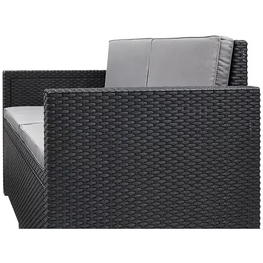 Комплект садовой мебели Allibert Keter Monaco set серый - фото 3