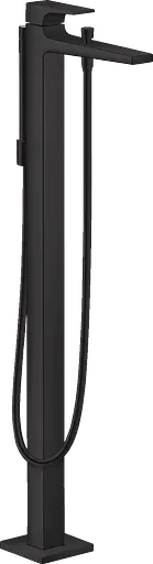 Змішувач Hansgrohe Metropol для ванни підлоговий Matt Black 32532670 Чорний матовий - фото 1