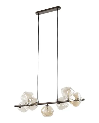 Підвісний світильник, люстра TK Lighting 11033 Lava G9 7x8W IP20 коричневий - фото 1