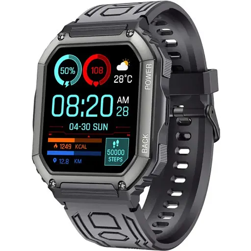 Smart Watch Gelius Pro Tactical Navy GP-SW007 IP68 black UA - фото 2