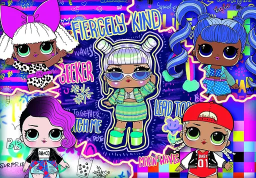 Пазл L.O.L - 104 шт. Clementoni 25785 - фото 2