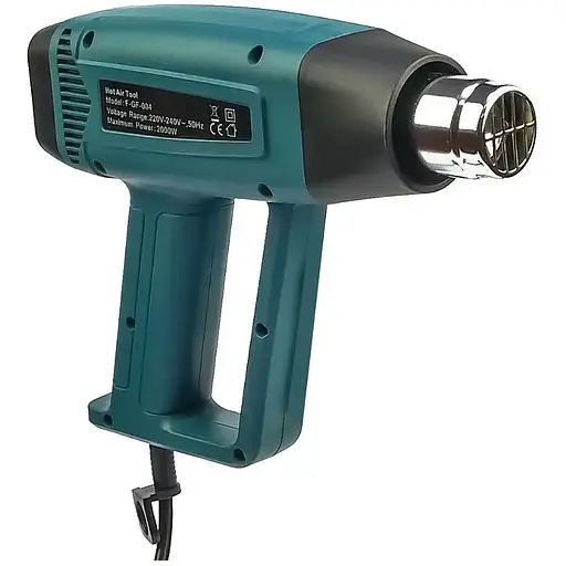 Термофен WEP F-GF-004 2000W с аналоговой регулировкой 2 режима 350C и 600C