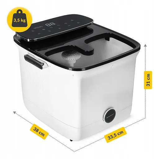 Ванна для ног гидромассажная 4FIZJO Zen 500 Вт гидромассажер для ног (P-5905973403566) - фото 8