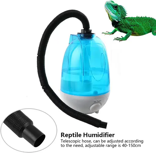 ECUTEE Рептилій Зволожувач Тераріум, 4 Л Рептилій Зволожувач Туман Машина 300 мл/год Великий Об'єм Туман Терраріум Розпилювач - фото 6