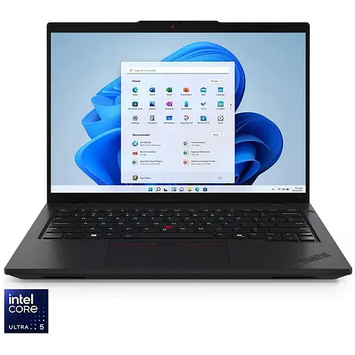 Ноутбук Lenovo ThinkPad L14 Gen 5 з процесором Intel Core Ultra 5 125U pana la 4.3GHz, 14", WUXGA, IPS, 1x 16GB SO-DIMM DDR5, 512GB SSD, Intel® графікою, Windows® 11 Pro, чорний, 3Y Couri