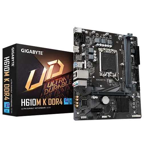 Mатеринська плата Gigabyte H610M K DDR4 LGA 1700 (H610M K DDR4)