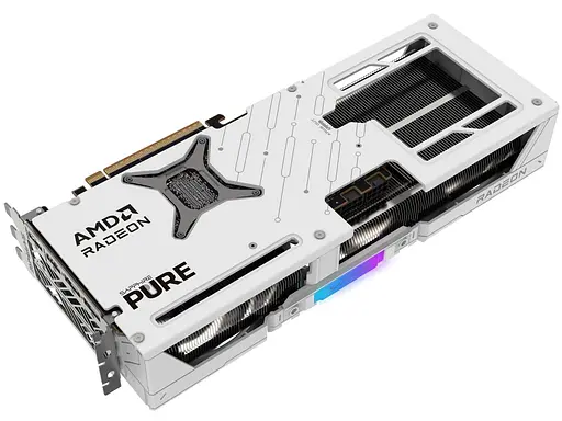 Видеокарта Sapphire AMD Radeon RX 9070 16GB PURE Gaming OC (11349-02-20G) (GDDR6, 256 bit, PCI-E v5.0 x16) - фото 5