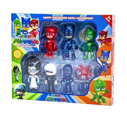 Набор герої в масках 6 фігурок 1126 ом - фото 1