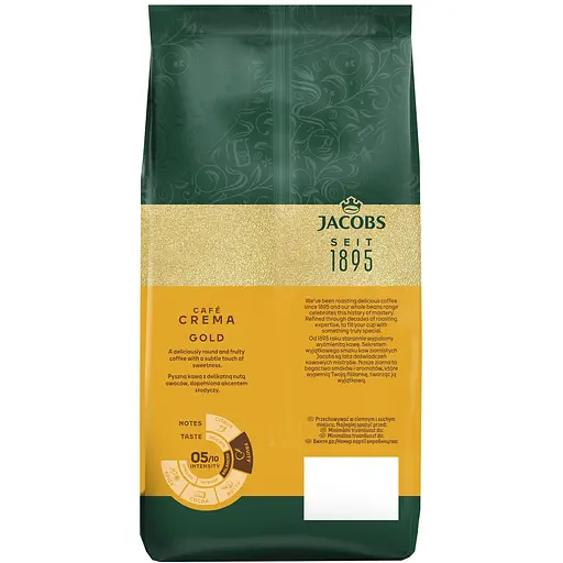 Кофе в зернах Jacobs Crema, 500 г (742112) - фото 5