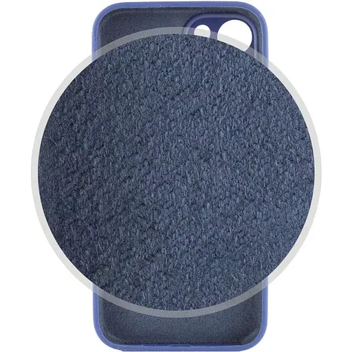 Чехол Epik Silicone Case Full Camera Protective AA для Apple iPhone 15, 6.1 Синий/Deep navy - фото 2