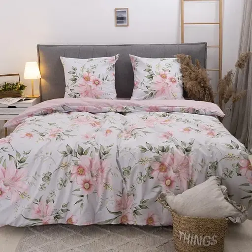 Комплект постільної білизни Viluta двоспальний ранфорс 24255 100% бавовна - фото 1