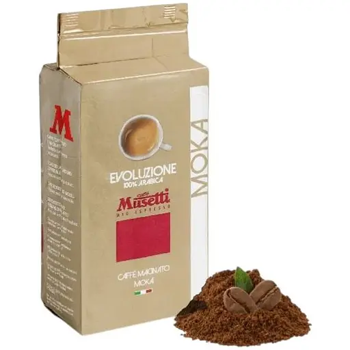 Кофе молотый Musetti Evoluzione 100% Arabica 250 г - фото 1