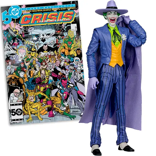 Фигурка DC Comics The Joker - Crisis on Infinite Earths 18 см - фото 1